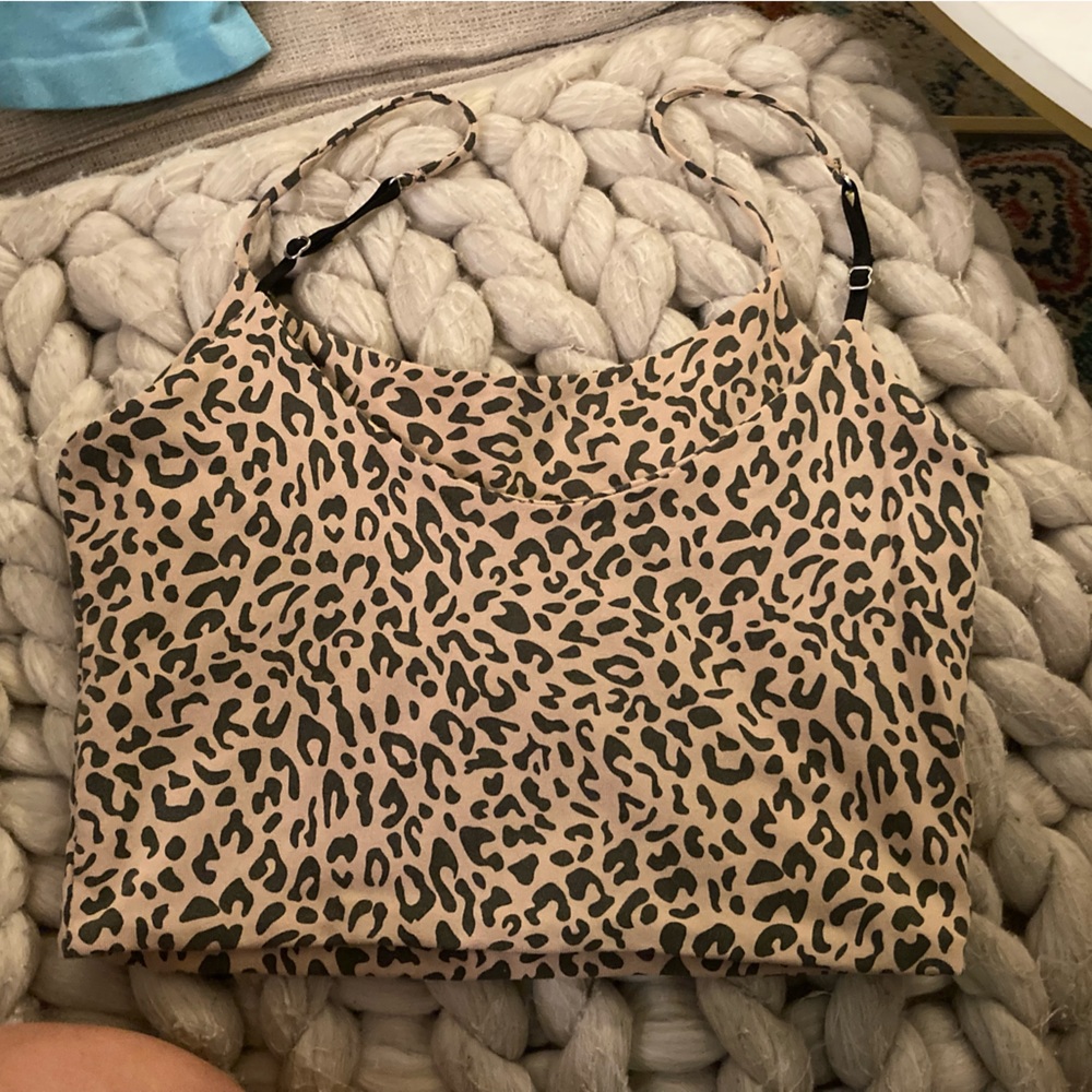 Indah Leopard Crop Top